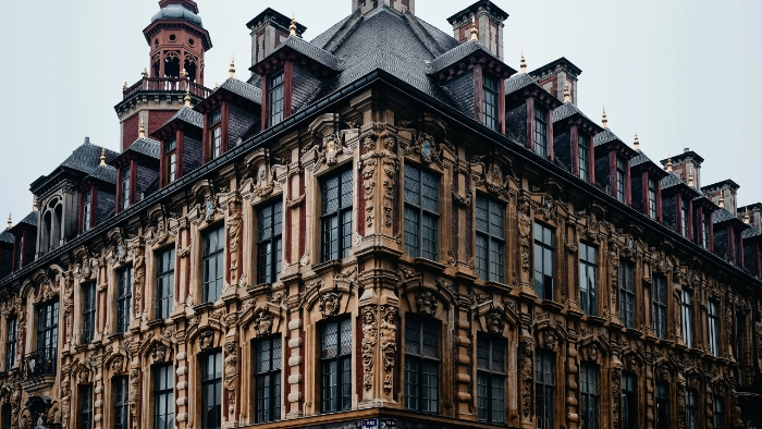 photo of old building in England